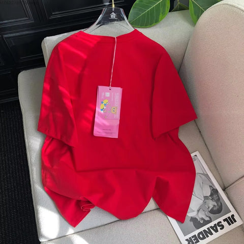 New Disney Fun Cartoon Donald Duck Short Sleeved Loose Top CODE: KAR3581