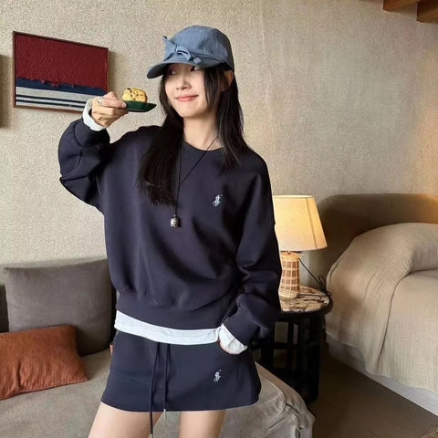New Autumn Luxury Casual Suits Tee +Golf Skirt Two Piece Set CODE: KAR3582