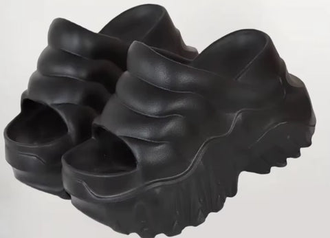 Slides Light Slip on Wedges Platform Sandal SIZE: 36-37,38-39 CODE: READY1452