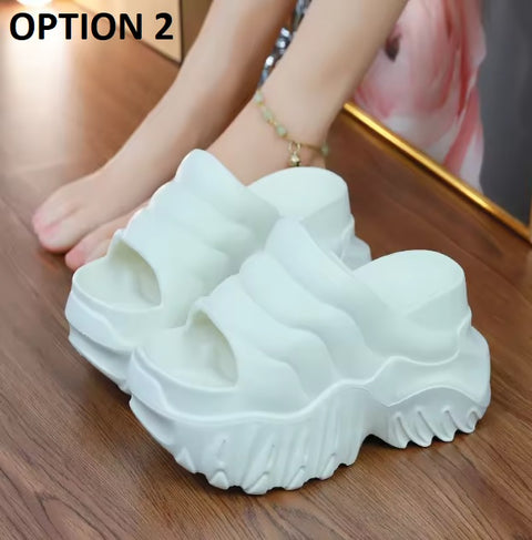 New Fashion Summer Casual Slides Light Slip on Wedges Platform Sandal CODE: KAR3598