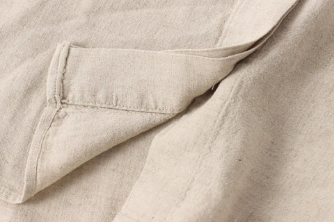 New Casual Solid Loose Long Sleeve Lapel Shirts Elastic Waist Wide Leg Trouser Set CODE: KAR3624