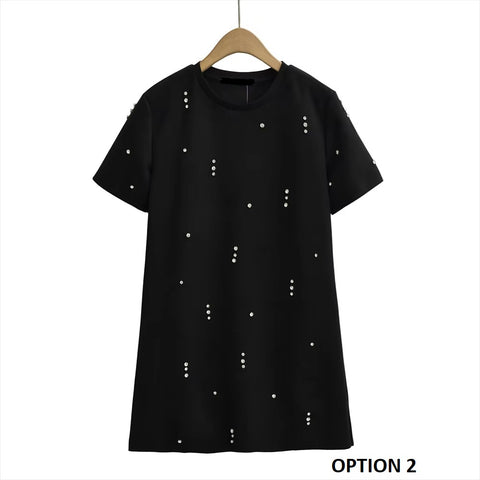 New Fashion Spring, Elegance, Leisure and Versatile Jewelry, Plush Texture Dress CODE: KAR3627