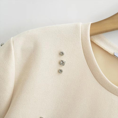 New Fashion Spring, Elegance, Leisure and Versatile Jewelry, Plush Texture Dress CODE: KAR3627