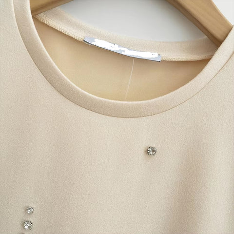 New Fashion Spring, Elegance, Leisure and Versatile Jewelry, Plush Texture Dress CODE: KAR3627