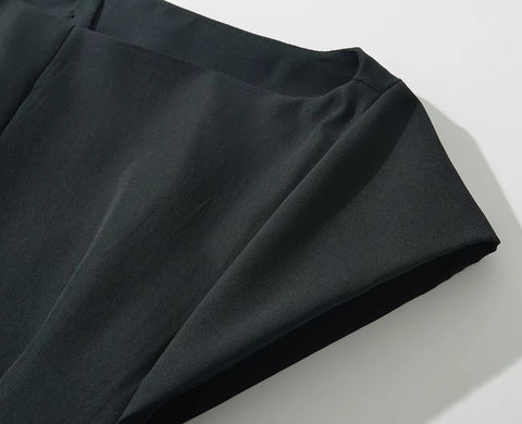 New Sexy Backless Sleeveless Pleated Slim Fit Vest Style Dress CODE: KAR3630