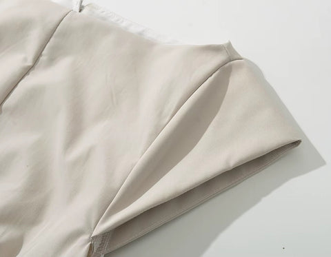 New Sexy Backless Sleeveless Pleated Slim Fit Vest Style Dress CODE: KAR3630