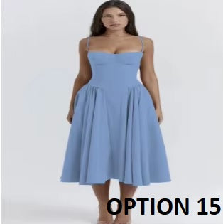 New Fashion Sexy Party Summer Halter Hot Long Dress CODE: KAR3632