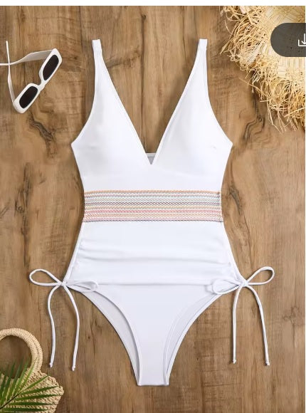 New Sexy High Waisted Bikini One Piece Swimwear Set CODE: KAR3661