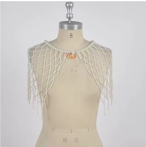 New Fashion Heavy Pearls Beaded Wraps Accessories CODE: KAR3666