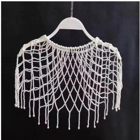 New Fashion Heavy Pearls Beaded Wraps Accessories CODE: KAR3666