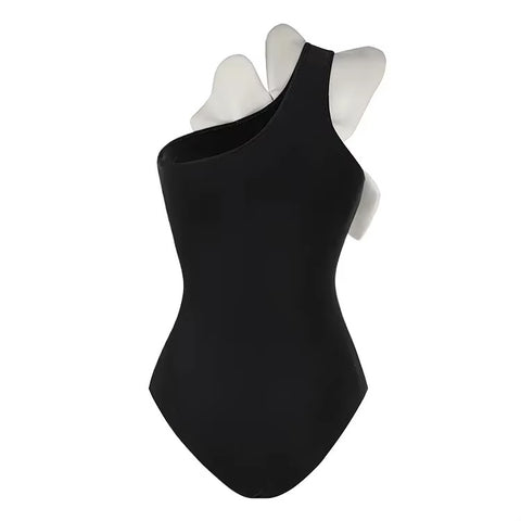 Sexy Floral Ruffle Printed, Push Up Slimming Bathing One Piece Swimsuit CODE: KAR3674