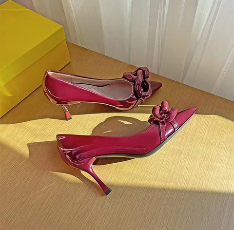 New Pointed Toe Stiletto Pumps Thin High Heel CODE: KAR3679