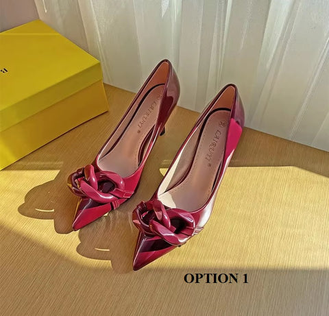 New Pointed Toe Stiletto Pumps Thin High Heel CODE: KAR3679