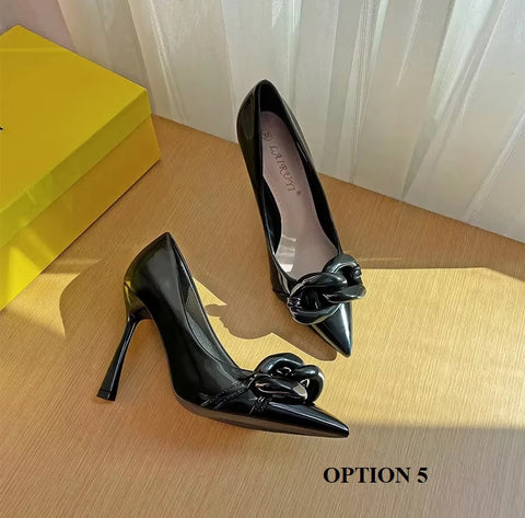 New Pointed Toe Stiletto Pumps Thin High Heel CODE: KAR3679