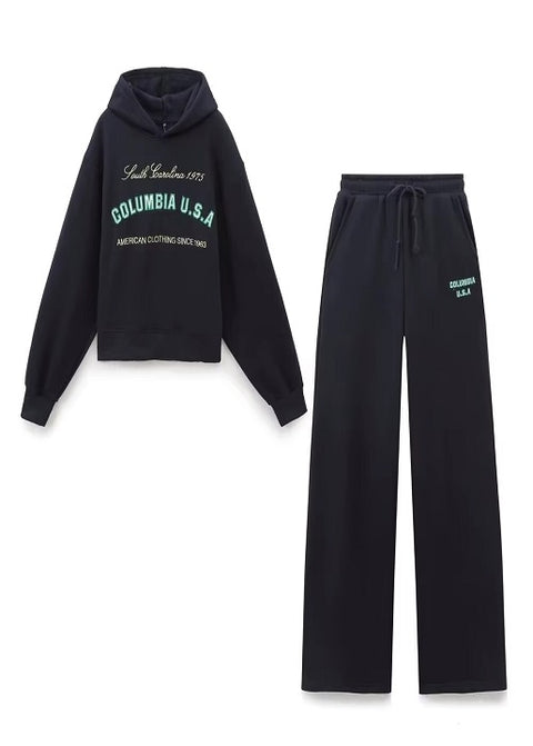 Autumn Elegant Long Sleeve  Hoodies Casual Two Pieces Set CODE: KAR3693