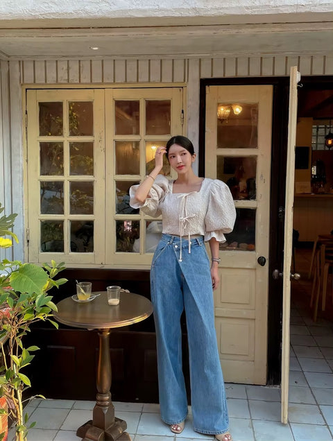 New Design Autumn High Waisted Versatile Trousers Pants CODE: KAR3705