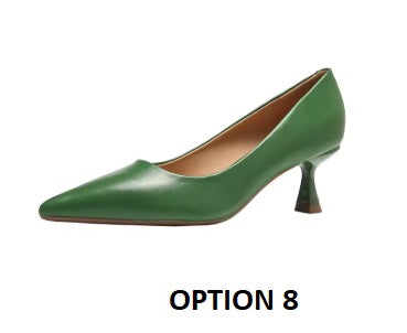 New Fashion High Heels Pointed Toe Pumps Elegant Shoes CODE: KAR3743