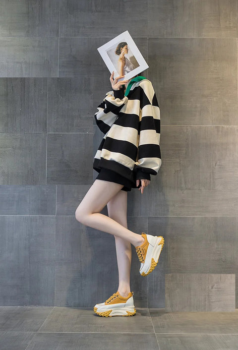 New Fashion Casual Wedge Skate Boarding Shoes CODE: KAR4001