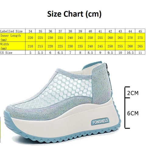 New Fashion Chunky Sneaker Platform Shoes CODE: KAR4005