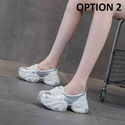 New Fashion Thick Sole Sneaker Shoes CODE: KAR4009