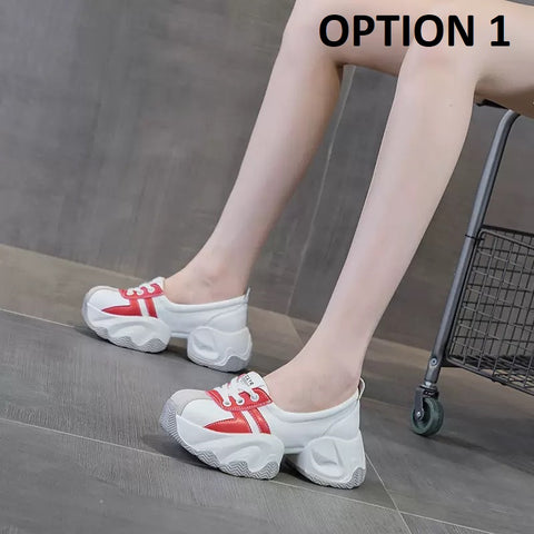 New Fashion Thick Sole Sneaker Shoes CODE: KAR4009