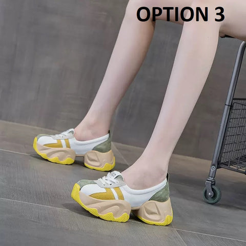 New Fashion Thick Sole Sneaker Shoes CODE: KAR4009