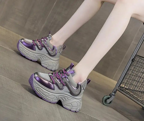 New Fashion Casual Chunky Sneaker Vulcanize shoes CODE: KAR4011