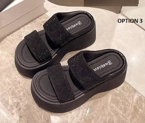 New Fashion Flat Open Toe Platform Sandal CODE: KAR4019