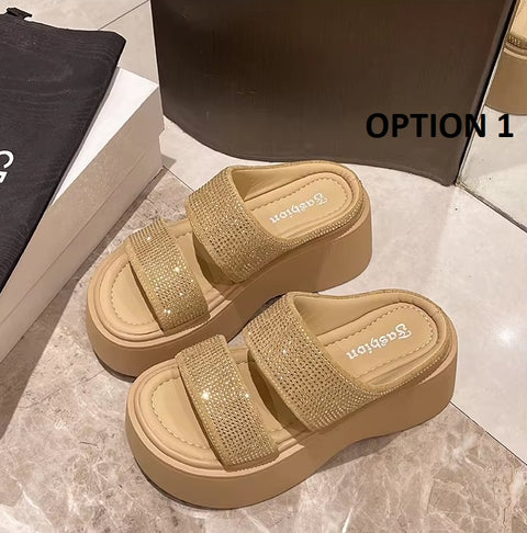 New Fashion Flat Open Toe Platform Sandal CODE: KAR4019