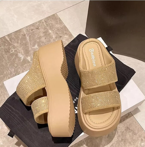 New Fashion Flat Open Toe Platform Sandal CODE: KAR4019