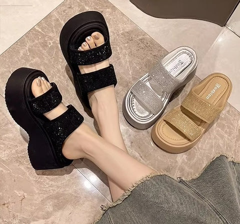 New Fashion Flat Open Toe Platform Sandal CODE: KAR4019