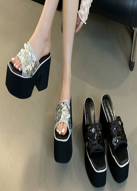 New Thick-soled Slope Platform Heels CODE: KAR4035