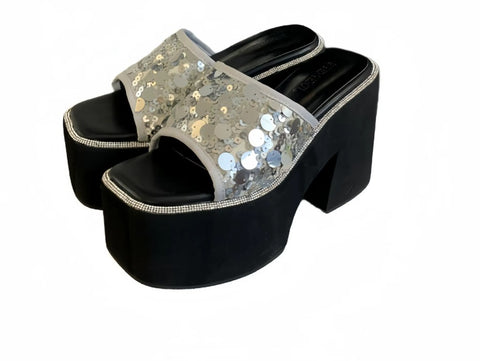 New Thick-soled Slope Platform Heels CODE: KAR4035