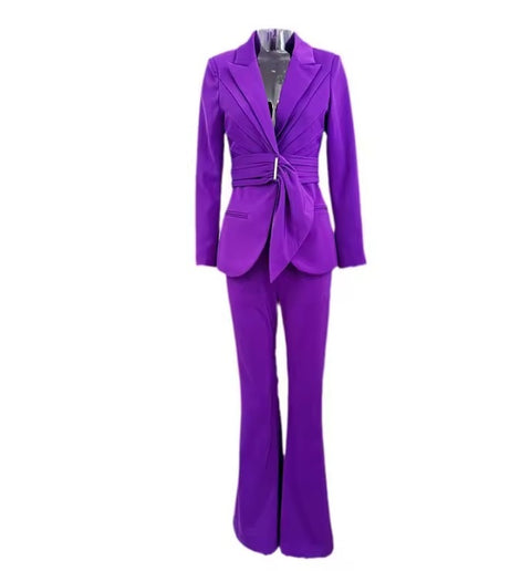 New Long Sleeve Formal coat with pant CODE: KAR4041