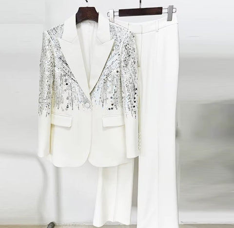 New modern business two piece suit CODE: KAR4043