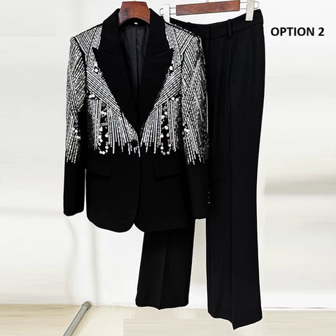 New modern business two piece suit CODE: KAR4043