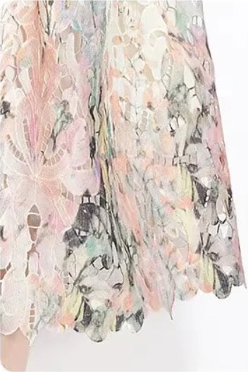 New Fashionable Mid-Length Short Sleeve Dress CODE: KAR4062