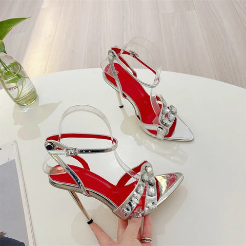 New Fashion Sparkling  Party Heels with Crystal Details CODE: KAR4093