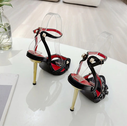 New Fashion Sparkling  Party Heels with Crystal Details CODE: KAR4093