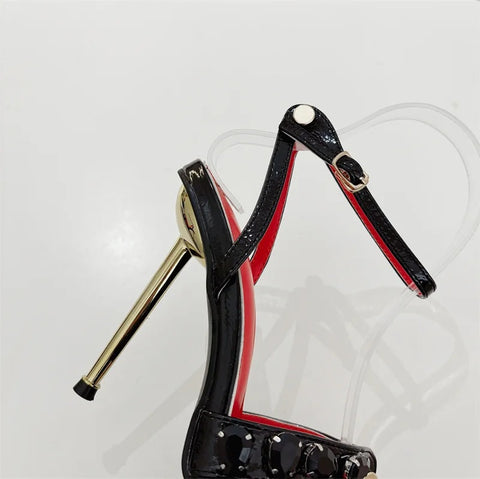 New Fashion Sparkling  Party Heels with Crystal Details CODE: KAR4093