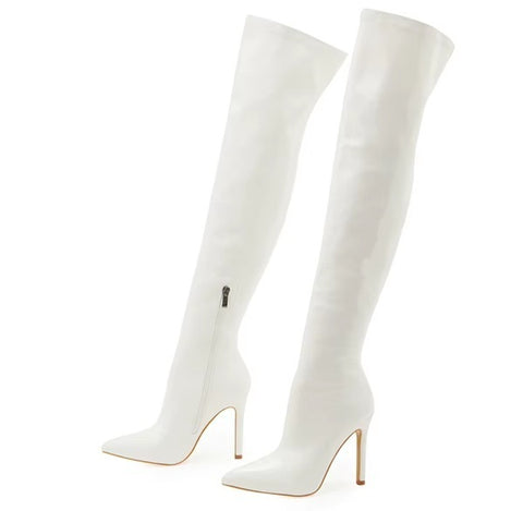 New Sexy Stiletto Over-the-Knee Pointed Toe High Heel Boots CODE: KAR4094