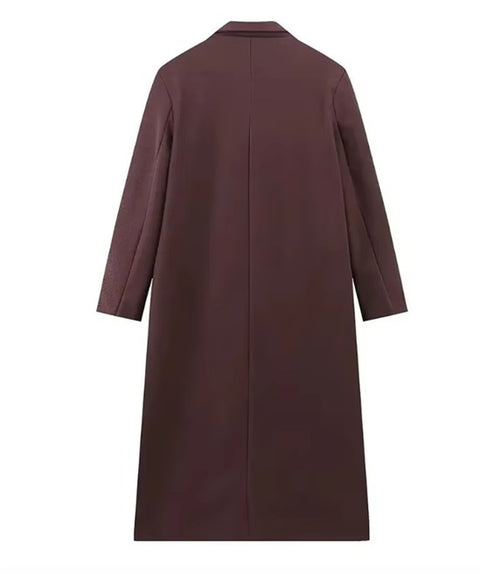 New loose commuting style lace-up coat jacket CODE: KAR4100