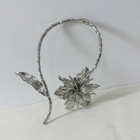 New Fashion Exaggerated Bellflower Bloom Alloy Necklace CODE: KAR4113