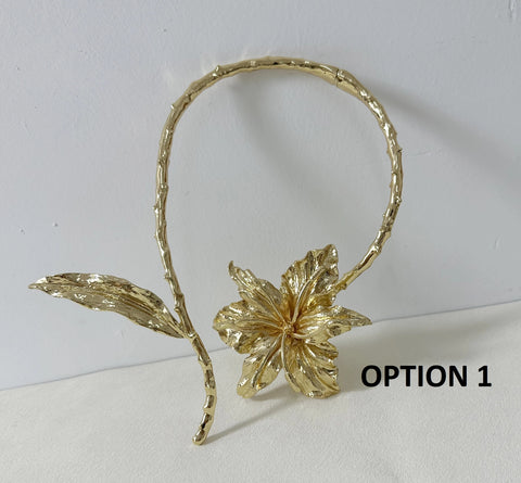 New Fashion Exaggerated Bellflower Bloom Alloy Necklace CODE: KAR4113