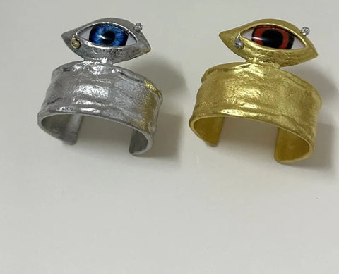 New Metal Face Design Cuff Bracelet CODE: KAR4116