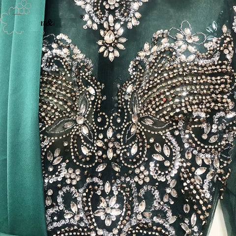 New High Neck Long Sleeve Formal Party Gown CODE: KAR4125