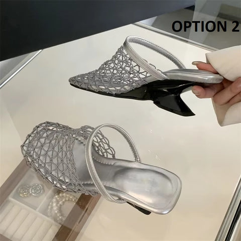 New Fashion Strange Style Square Toe Shallow Shoes CODE: KAR4144