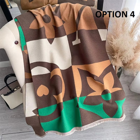 New Fashion Thick Warm Cashmere Shawl Wrap CODE: KAR4147