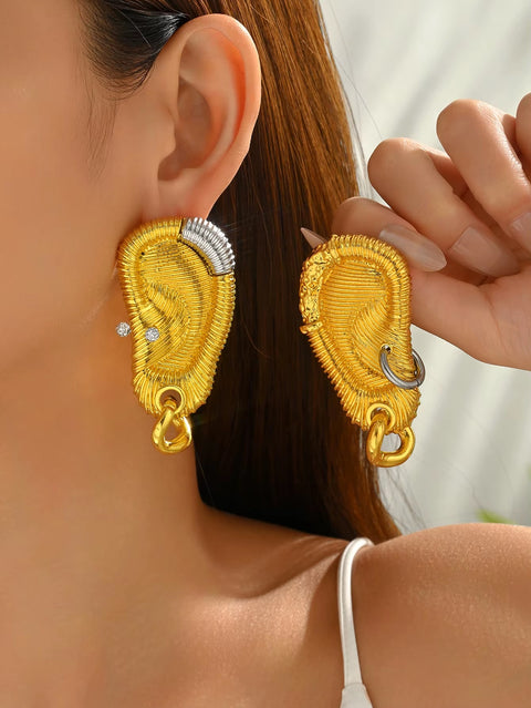 New Fashion Elegant Unique Shaped Artistic Earrings CODE: KAR4148