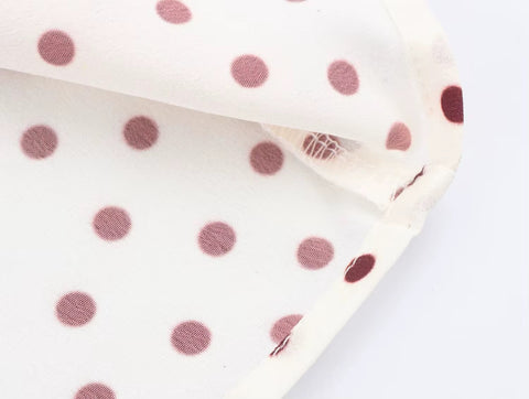 New Fashion V-Neck Backless Decorate Zipper Dots Jumpsuit CODE: KAR4151